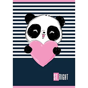 Zeszyt A5 32k kratka 70g St.Right Girls Unipap