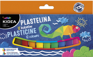 Plastelina Kidea 12 kolorów Kidea