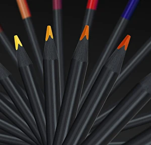 Kredki trójkątne Black Edition 24 kolorów Faber-Castell