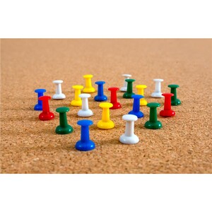 Pinezki tablicowe MEMOBE beczułki 7mm a'30 blister