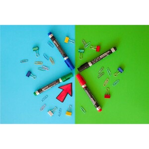 Marker permanentny ścięty MEMOBE czarny