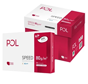 1 Papier ksero A4 Polspeed 80g biały 2500 ark.