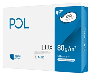 Papier ksero A4 Pollux 80g biały 500 ark.