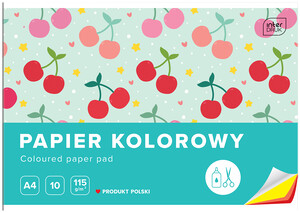 Papier kolorowy wycinanka A4 kolor Interdruk