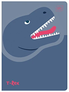 Zeszyt A5 16 3linie chłopięcy Interdruk Dinozau