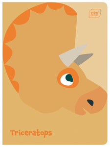 Zeszyt A5 16 3linie chłopięcy Interdruk Dinozau