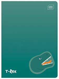 Zeszyt A5 16 3linie chłopięcy Interdruk Dinozau