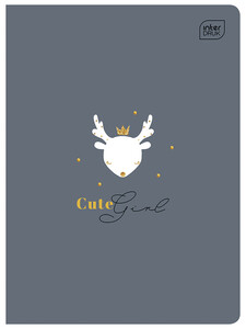 Zeszyt A5 16k kratka INTERDRUK Trends Girls