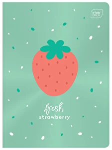 Zeszyt A5 32 3 linia kolor Interdruk Metallic