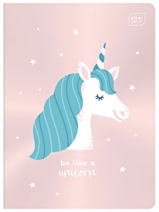 Zeszyt A5 32 3 linia kolor Interdruk Metallic