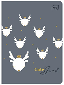 Zeszyt A5 32k 3 linia INTERDRUK Trends Girls