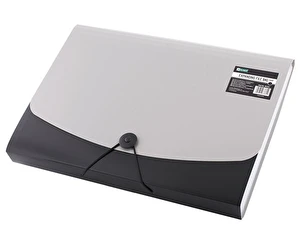 Teczka A4 D.RECT 12 przegródek 5888 czarna