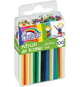 Kolorowe patyczki do liczenia 100szt. Fiorello
