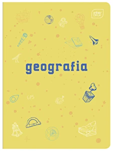 Zeszyt tematyczny A5 60k Hybrid w kratkę Geografia