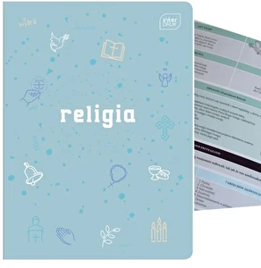 Zeszyt tematyczny A5 60k Hybrid w kratkę Religia