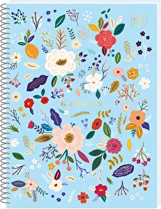 Kołozeszyt kołonotatnik A5 80k # Interdruk Garden