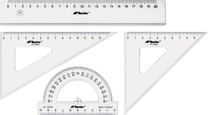 Zestaw geometryczny LENIAR 20cm
