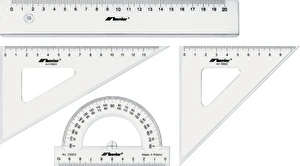 Zestaw geometryczny LENIAR 20cm