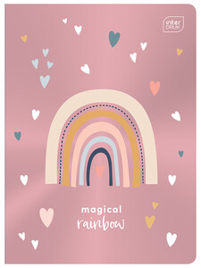 Zeszyt A5 32k kratka INTERDRUK Metalick dziewczynka