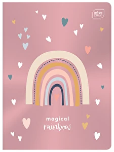 Zeszyt A5 32k kratka INTERDRUK Metalick dziewczynka