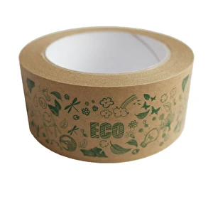 Taśma pakowa papierowa 48x50m Hm nadruk ECO 1 szt.