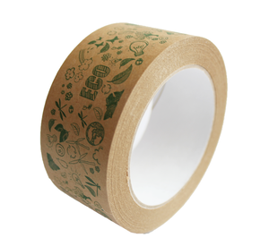 Taśma pakowa papierowa 48x50m Hm nadruk ECO 1 szt.