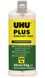 Klej Epoksydowy dwuskładnikowy UHU Plus 50ml silny
