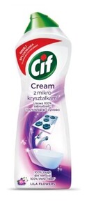 Mleczko do czyszczenia z wybielaczem CIF 750g Lila
