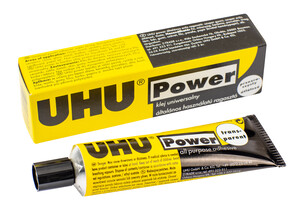 Klej uniwersalny szybkoschnący 45 ml UHU Power transparentny