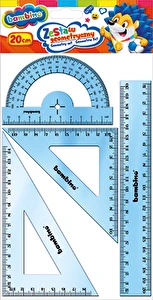 Zestaw geometryczny BAMBINO 4 elementy, 20 cm