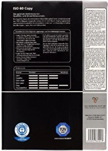 Papier ksero Ekologiczny LETTURA ISO 60 A4 80g 2500 ark.