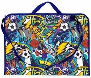 Teczka na rysunki A3 z nadrukiem Graffiti