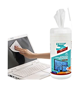 Ściereczki do czyszczenia ekranów LCD/LED TRES 100 szt