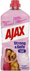 Płyn do podłóg AJAX 1L BOOST Uniwersalny Strong&Safe bezpieczny dla zwierząt