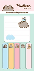 Karteczki samoprzylepne zakładki indeksujące 6 szt. Pusheen
