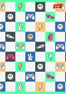 Zeszyt A5 32k linia dwukolorowa Let's Play Unipap