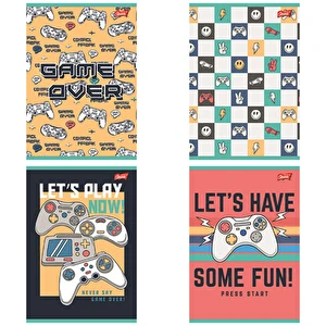 Zeszyt A5 32k linia dwukolorowa Let's Play Unipap