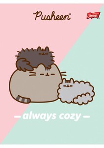 Zeszyt A5 32k kratka Pusheen Unipap