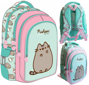 Plecak szkolny 4-kom. Pusheen Mint BPL-58