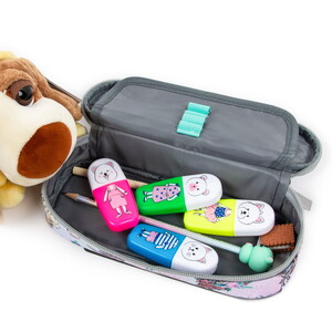 Zakreślacze Zwierzaki New look 4 kol Kidea