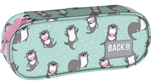 Piórnik saszetka BackUp 6 model A 12 Zakochane Wydry