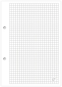 Wkład do segregatora A5 5x100k krata
