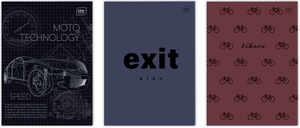 Zeszyt A4 60k kratka Trends Boys Interdruk