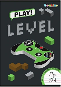 Zeszyt A4 32k linia 2 kol Bambino BOYS MIX