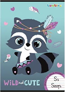 Zeszyt A4 32k linia 2 kol Bambino GIRLS MIX