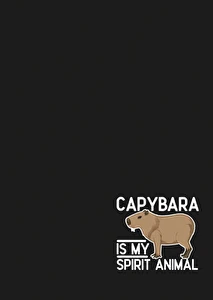 Zeszyt A5 60k linia CAPYBARA laminowany Unipap