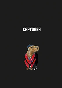 Zeszyt A5 60k linia CAPYBARA laminowany Unipap