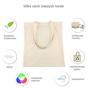 Torba bawełniana EKO 140g 380x420 BEZ NADRUKU 1 szt