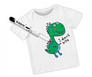 Markery do obuwia i tkanin 10 kolorów Kidea + Torba dla Mamy dla Dziecka