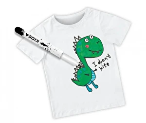 Markery do obuwia i tkanin 10 kolorów Kidea + Torba dla Mamy dla Dziecka